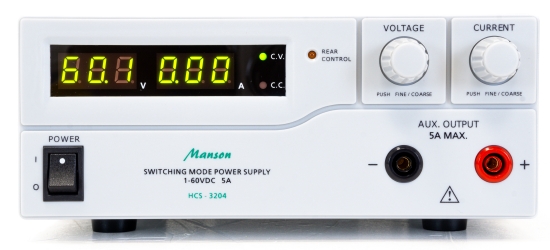 Manson HCS-3204 Power Supply 60V 5A